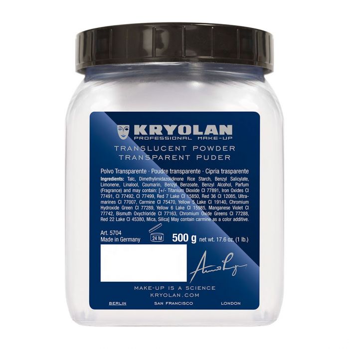 Kryolan Translucent Powder 500g